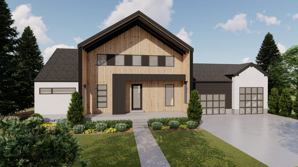 Scandinavian Modern Houses 洋書 Covington Scandinavian Modern - Valor Homes